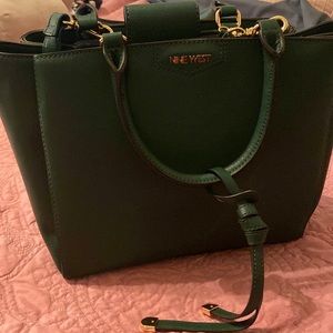Nine West Green Tote Purse